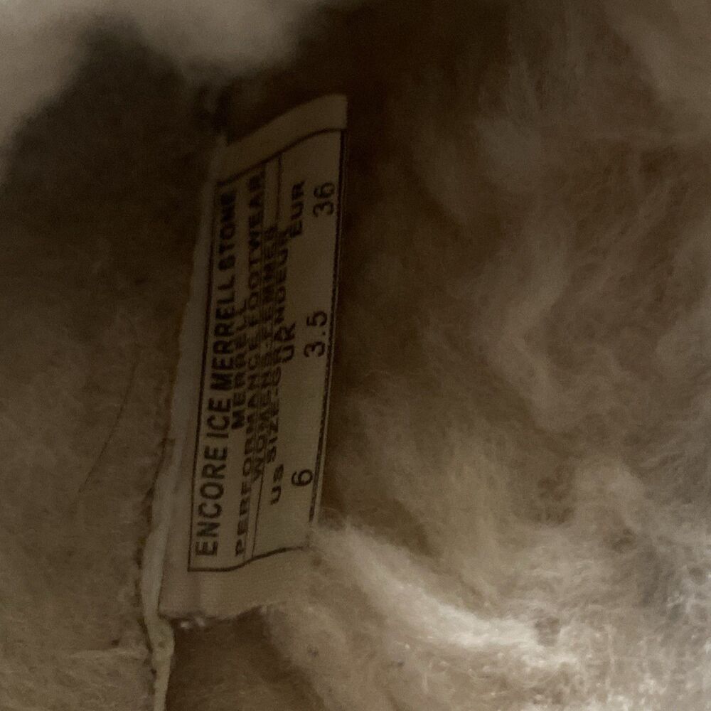 Merrell Bella Women’s Faux Fur Select Grip Form2 Brown Suede Cozy & Warm Size 6 - Picture 5 of 10